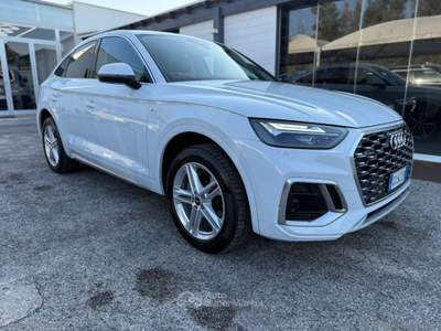 Audi Q5 Q5 SPORTBACK 40 TDI 2.0 MHEV 12V quattro S tronic S line Bianco usata Mesagne