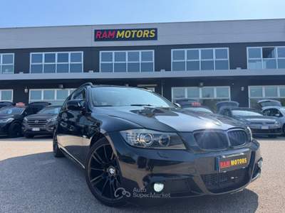 BMW Serie 3 320d 320d Touring M-Sport auto tetto navi pelle Nero usata Ravenna