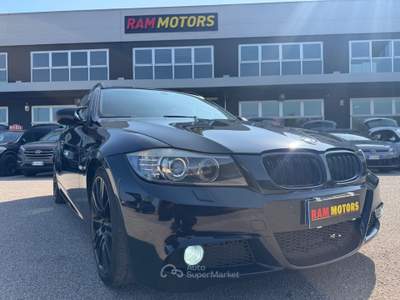BMW Serie 3 320d 320d Touring M-Sport auto tetto navi pelle Nero usata Ravenna