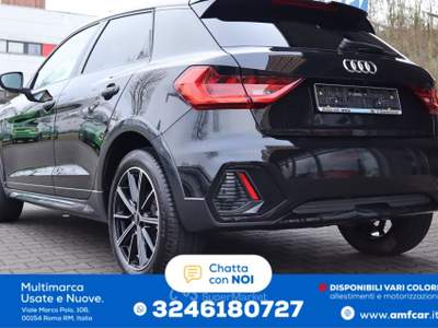 Audi A1 allstreet 35 TFSI S tronic S-Line V. Cockpit! Nero usata Roma