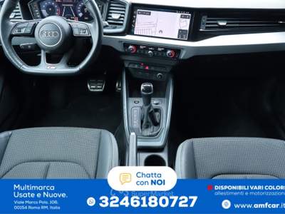 Audi A1 allstreet 35 TFSI S tronic S-Line V. Cockpit! Nero usata Roma