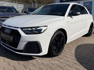 Audi A1 SPB 30 TFSI S line edition S Tronic Bianco usata Roma