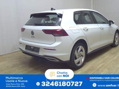 Volkswagen Golf 8 GTE 1.4 TSI eHybrid Navi LED DC PDC Bianco usata Roma