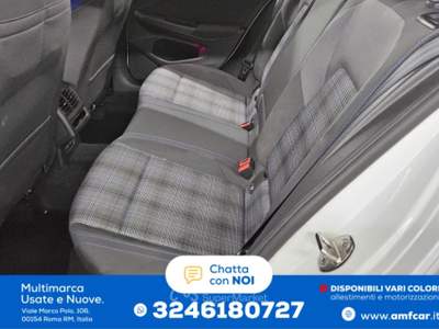 Volkswagen Golf 8 GTE 1.4 TSI eHybrid Navi LED DC PDC Bianco usata Roma