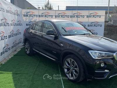 BMW X4 CAMBIO AUTOMATICO xLine xDrive 30dA 258CV GARANZIA 12 MESI Nero usata Napoli