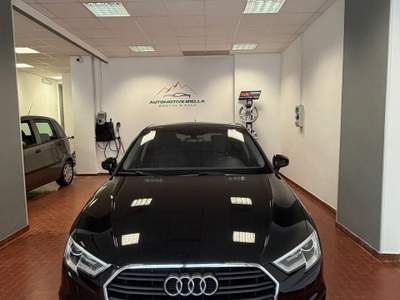 Audi A3 Unico proprietario Nero usata Biella