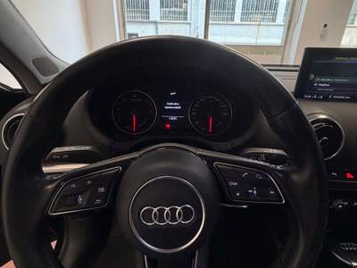 Audi A3 Unico proprietario Nero usata Biella