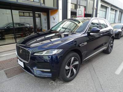 Jaguar F-Pace F-Pace 2021 2.0d i4 mhev awd 204cv auto Blu/Azzurro usata Padova