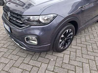Volkswagen T-Cross T-Cross 2019 1.0 tsi Sport R-LINE !!! Grigio usata Pavia