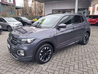 Volkswagen T-Cross T-Cross 2019 1.0 tsi Sport R-LINE !!! Grigio usata Pavia