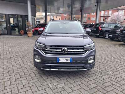 Volkswagen T-Cross T-Cross 2019 1.0 tsi Sport R-LINE !!! Grigio usata Pavia