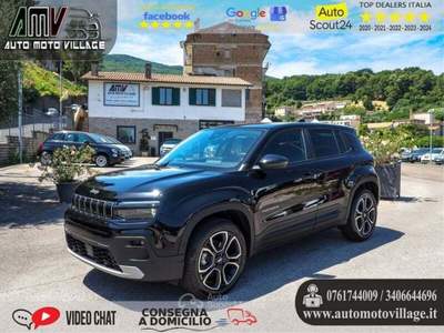 Jeep Avenger 1.2 Turbo MHEV Summit AUTOM. KM0 Nero usata Soriano nel Cimino