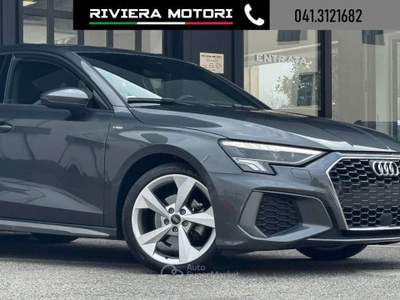 Audi A3 SPB 35 TFSI S tronic S line edition Grigio usata Dolo