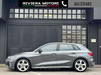 Audi A3 SPB 35 TFSI S tronic S line edition Grigio usata Dolo