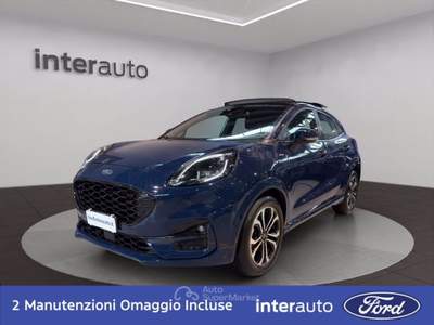 Ford Puma 1.0 EcoBoost Hybrid 125 CV S&S ST-Line Blu/Azzurro usata Liscate
