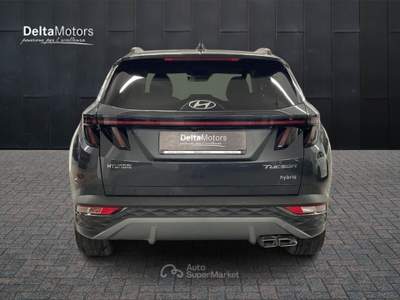Hyundai Tucson  - tucson 1.6 hev exellence lounge pack 4wd a Grigio usata Montecosaro