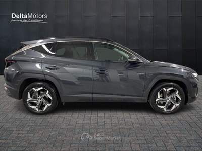Hyundai Tucson  - tucson 1.6 hev exellence lounge pack 4wd a Grigio usata Montecosaro