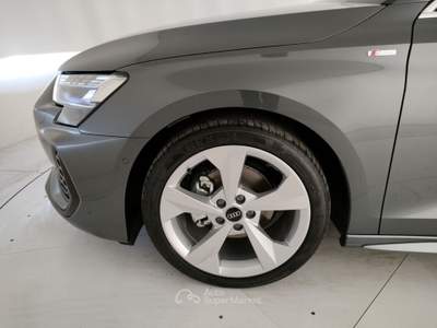 Audi A3 A3 sportback 1.5 tfsi mhev s line edition 150cv s-tronic Grigio usata Carpi