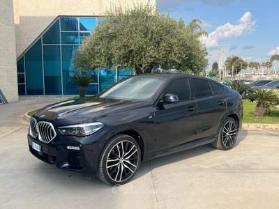 BMW X6 xDrive30d 48V Msport UNICO PROPRIETARIO Blu/Azzurro usata Gela