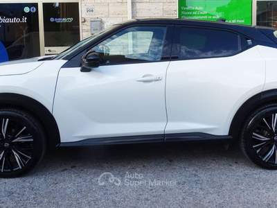 Nissan Juke 1.0 DIG-T 114 CV N-Design Bianco usata Spoltore