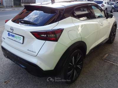 Nissan Juke 1.0 DIG-T 114 CV N-Design Bianco usata Spoltore