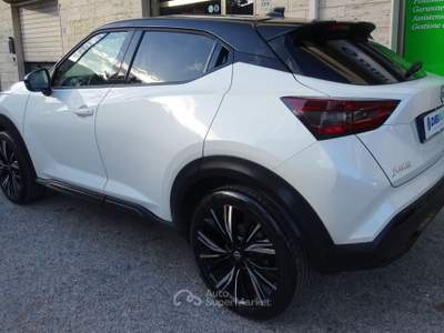 Nissan Juke 1.0 DIG-T 114 CV N-Design Bianco usata Spoltore