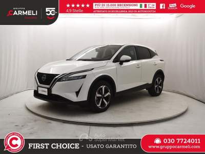 Nissan Qashqai 1.3 MILD HYBRID N-Connecta 2WD Bianco usata Coccaglio