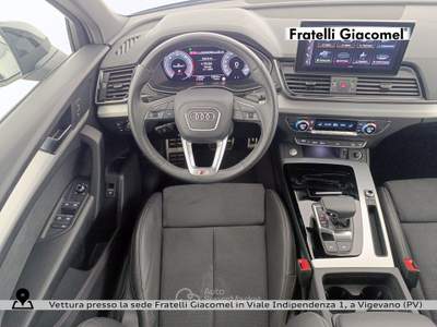 Audi Q5 40 2.0 tdi mhev 12v s line quattro s-tronic Blu/Azzurro usata Vigevano