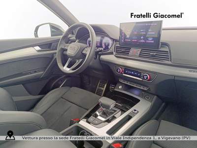 Audi Q5 40 2.0 tdi mhev 12v s line quattro s-tronic Blu/Azzurro usata Vigevano