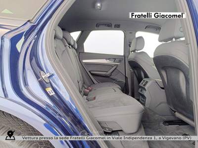 Audi Q5 40 2.0 tdi mhev 12v s line quattro s-tronic Blu/Azzurro usata Vigevano