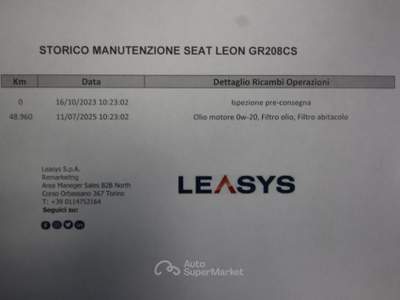 Seat Leon Sportstourer 2.0 TDI Style 115CV Grigio usata Torino