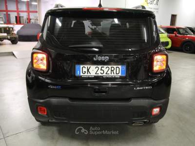Jeep Renegade 1.3 T4 190CV PHEV 4xe AT6 Limited Nero usata Torino
