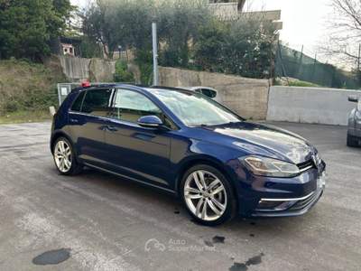 Volkswagen Golf 1.6 TDI 115 CV 5p. Highline BlueMotion Technology Blu/Azzurro usata Recanati