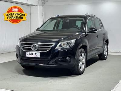 Volkswagen Tiguan 2.0 TSI Sport&Style 4Motion Nero usata Montagna in Valtellina