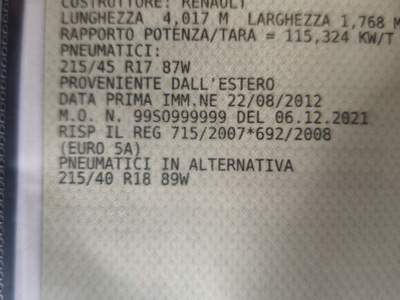 Renault Clio Clio RS limited edition Grigio usata Verano Brianza