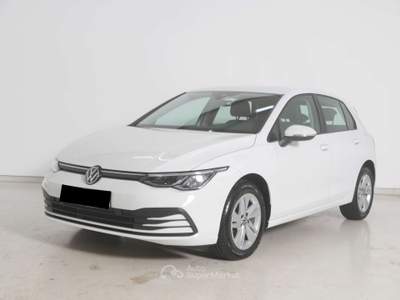 Volkswagen Golf unico proprietario, Bianco usata BORGOSESIA