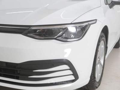 Volkswagen Golf unico proprietario, Bianco usata BORGOSESIA