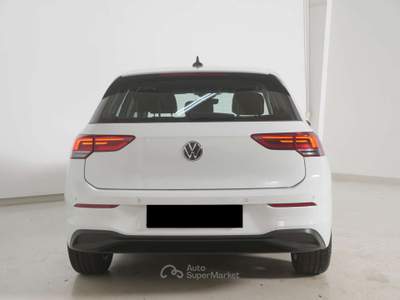 Volkswagen Golf unico proprietario, Bianco usata BORGOSESIA