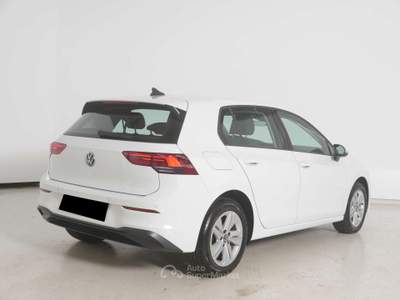 Volkswagen Golf unico proprietario, Bianco usata BORGOSESIA