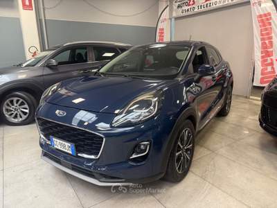 Ford Puma Hybrid 125 CV S&S Titanium Blu/Azzurro usata Prato