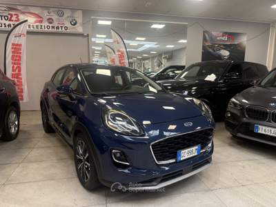 Ford Puma Hybrid 125 CV S&S Titanium Blu/Azzurro usata Prato