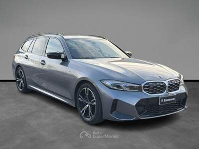 BMW Serie 3 340i 340 d 48V xDrive Touring Msport Grigio usata LECCE