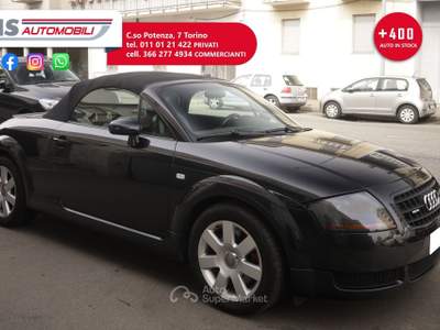 Audi TT Audi TT Roadster 1.8t  180 cv Unicoproprietario Nero usata Torino
