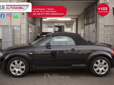 Audi TT Audi TT Roadster 1.8t  180 cv Unicoproprietario Nero usata Torino