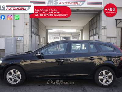 Volvo V60 Volvo V60 D2 1.6 Kinetic Unicoproprietario Nero usata Torino