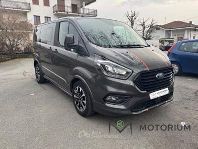 Ford Tourneo Custom 320 2.0 tdci 185cv Sport L1H1 auto E6.2 Grigio usata Rivarolo Canavese