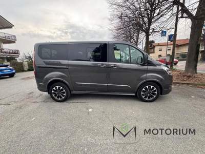 Ford Tourneo Custom 320 2.0 tdci 185cv Sport L1H1 auto E6.2 Grigio usata Rivarolo Canavese