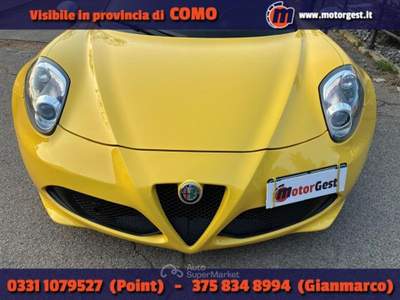 Alfa Romeo 4C Spider 1750 tbi 240cv tct Giallo usata Tradate
