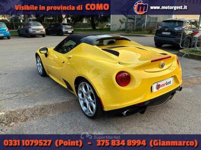 Alfa Romeo 4C Spider 1750 tbi 240cv tct Giallo usata Tradate