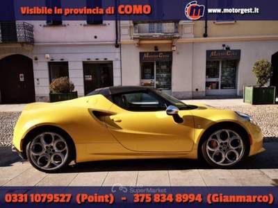 Alfa Romeo 4C Spider 1750 tbi 240cv tct Giallo usata Tradate